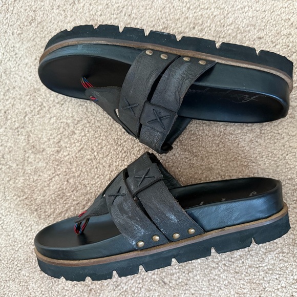 Free People Leather Sandals - Picture 7 of 9